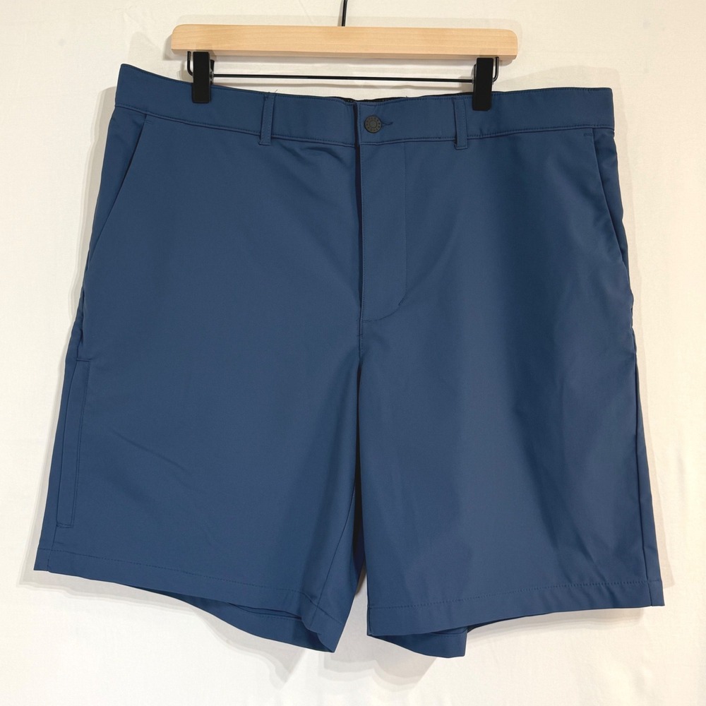 Gerry Tech Shorts Mens 40 Blue 2-Way Stretch UV Protection Hiking Casual NEW